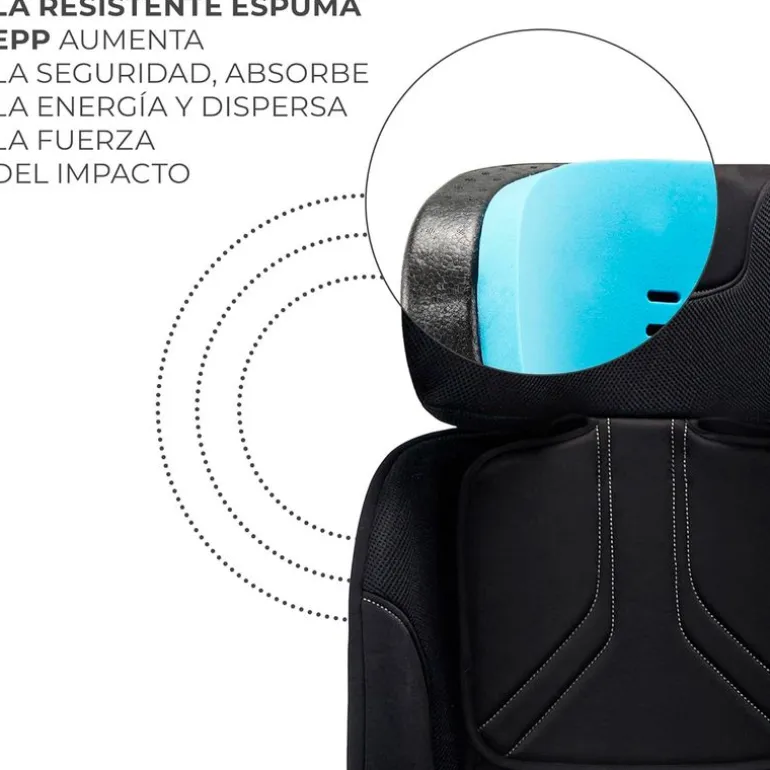 Silla coche Xrider2 I-Size 40-150 cm c/pata Negra + Regalo