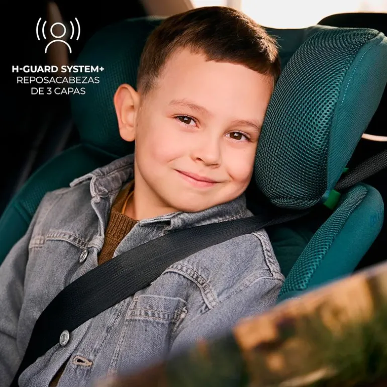 Silla coche Xrider2 I-Size 40-150 cm c/pata Negra + Regalo