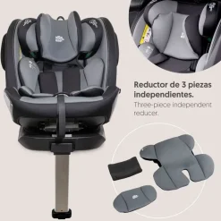 Silla de coche Pax de 40-150cm c/ Pata Gris