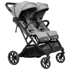 Silla Gemelar Tour Twin Max + 2 capazos Misty Pink