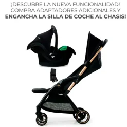 Silla paseo Apino 22kg Beige