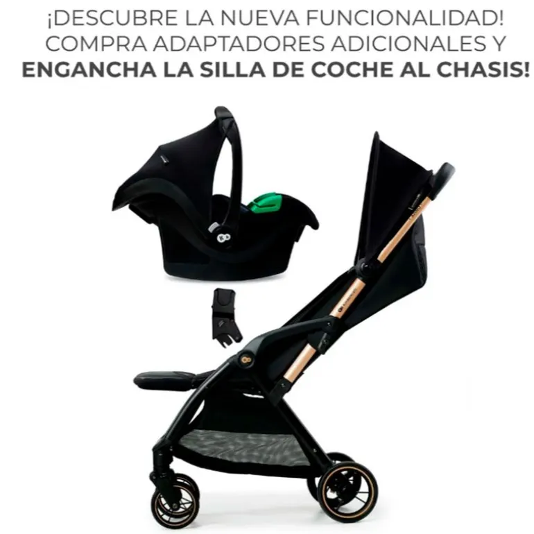 Silla paseo Apino 22kg Beige