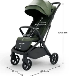 Silla paseo Nubi 3 +24kg Green