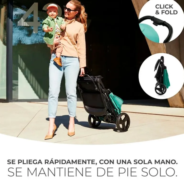 Silla paseo Rine +22kg Pink