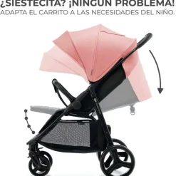 Silla paseo Rine +22kg Pink