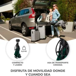 Silla paseo Tik +6M Green