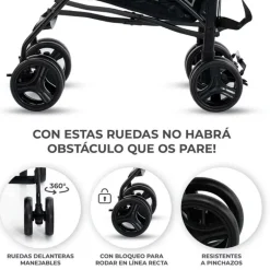 Silla paseo Tik +6M Green