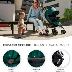 Silla paseo Tik +6M Green
