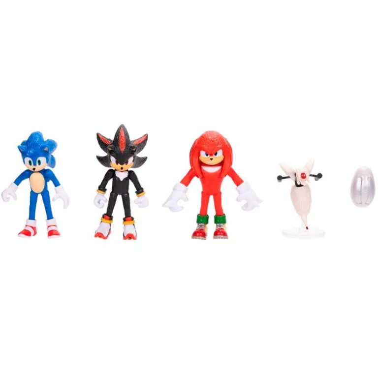 Sonic la Película 3 Pack 5 Figuras
