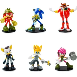 Sonic Pack 6 Figuras Articuladas Surtido