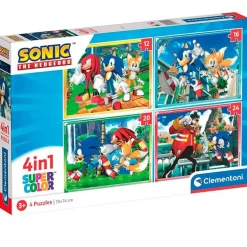Sonic Puzzle 4 en 1 Progresivo