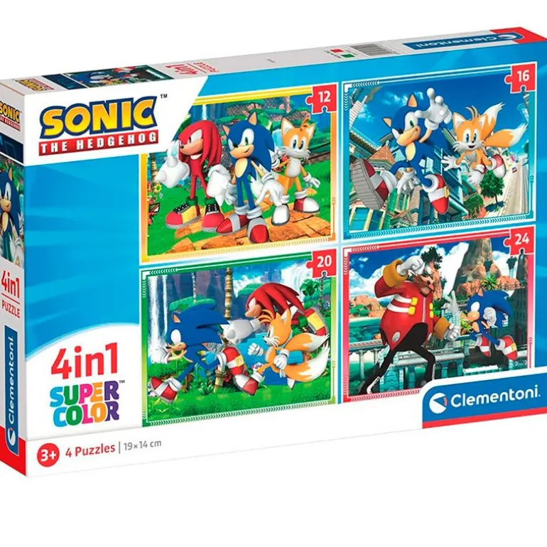 Sonic Puzzle 4 en 1 Progresivo