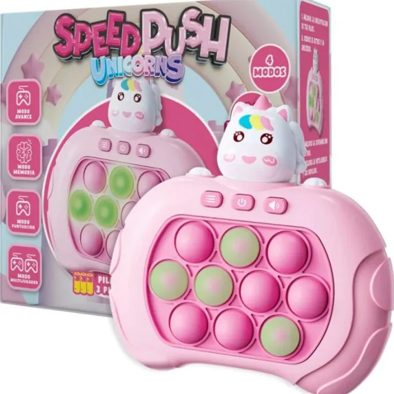 Speed Push Unicornio/ Dinosaurio 3D Surtido
