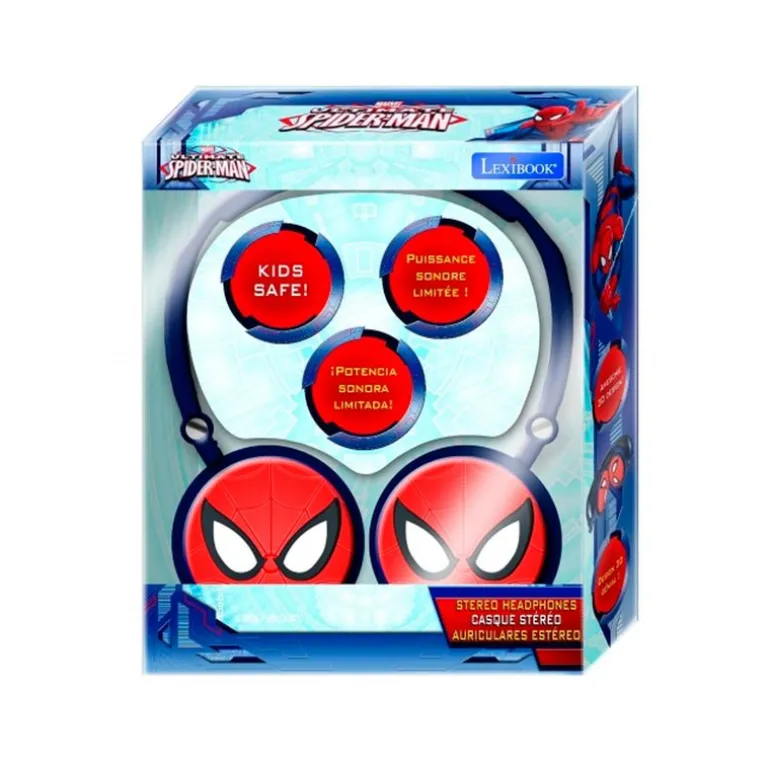 Spiderman Auriculares Estéreo Plegables