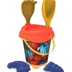 Spiderman Cubo Playa con Moldes