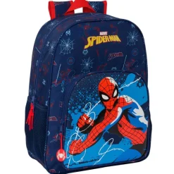 Spiderman Mochila Escolar Adaptable Carro