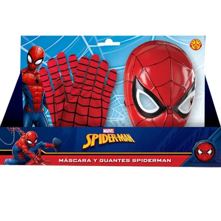 Spiderman Pack Máscara + Guantes