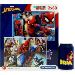 Spiderman Puzzle 2x60 Piezas