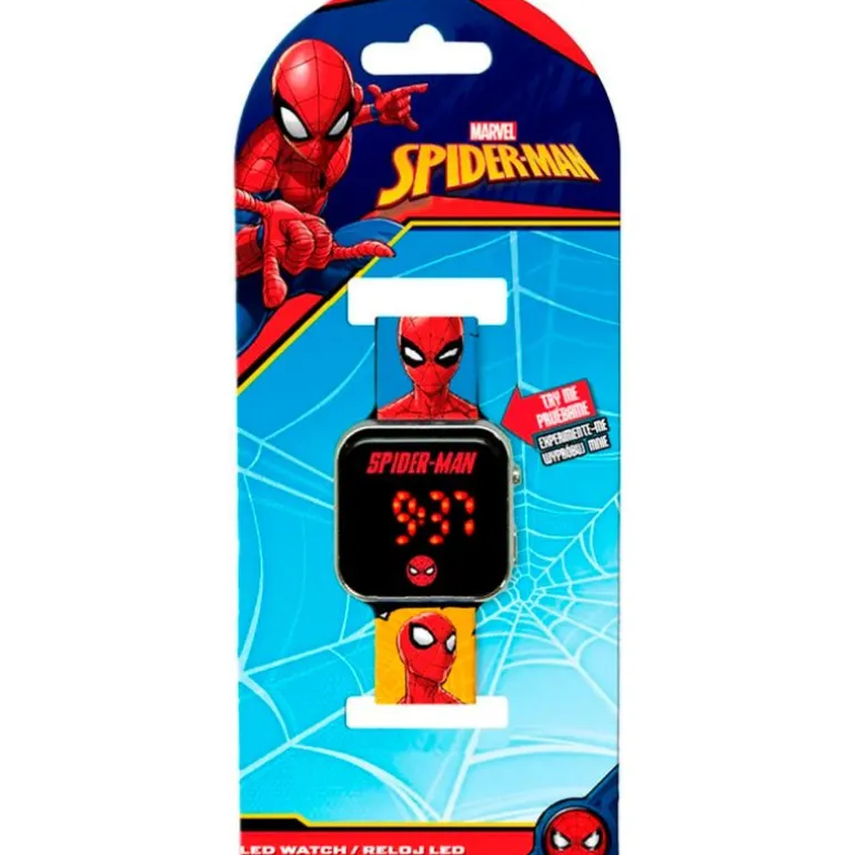 Spiderman Reloj Digital LED