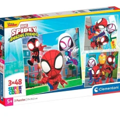 Spidey Puzzle 3x48 Piezas