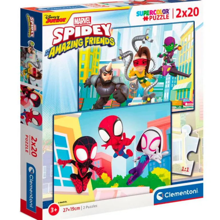 Spidey y sus Amigos Puzzle 2x20 Piezas