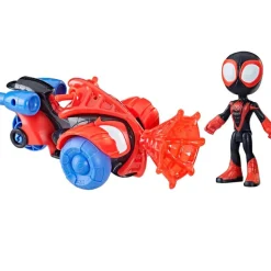 Spidey y sus Amigos Techno Racer Vehículo Miles Morales