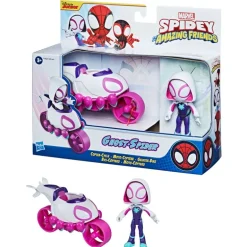 Spidey y sus Amigos Vehículo con Figura Surtida