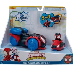 Spidey y sus Amigos Vehículo 2 en 1 Miles Morales