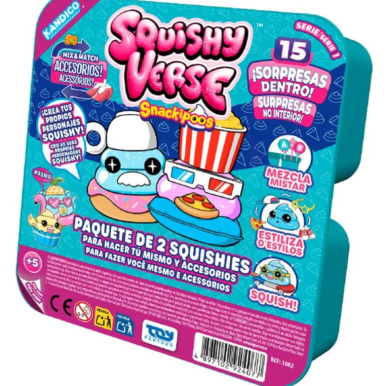 Squishyverse Snackipoos Caja Sorpresa
