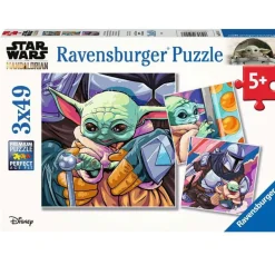 Star Wars Baby Yoda Puzzle 3x49 Piezas