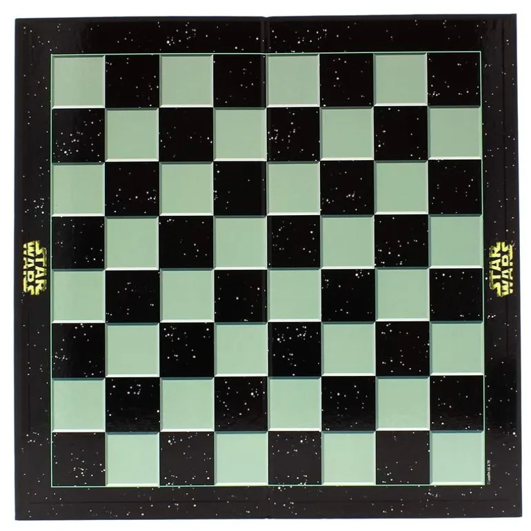 Star Wars Tablero de Ajedrez y Damas