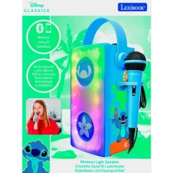 Stitch Altavoz Inalámbrico Luminoso con Micrófono