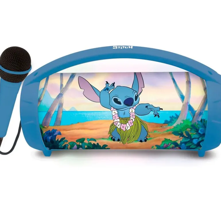 Stitch Altavoz Luz y Micrófono