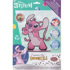 Stitch Angel Crystal Art XL Buddy