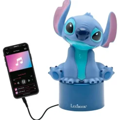 Stitch Lámpara Nocturna con Altavoz