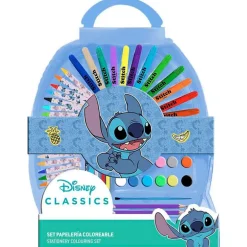 Stitch Maletín Papelería 50 Piezas