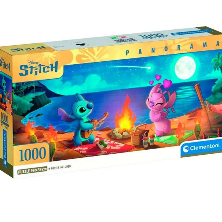 Stitch Panorama Puzzle 1000 Piezas