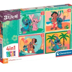 Stitch Puzzle 4 Puzzles Evolutivos