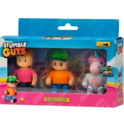 Stumble Guys Pack 3 Figuras Surtidas