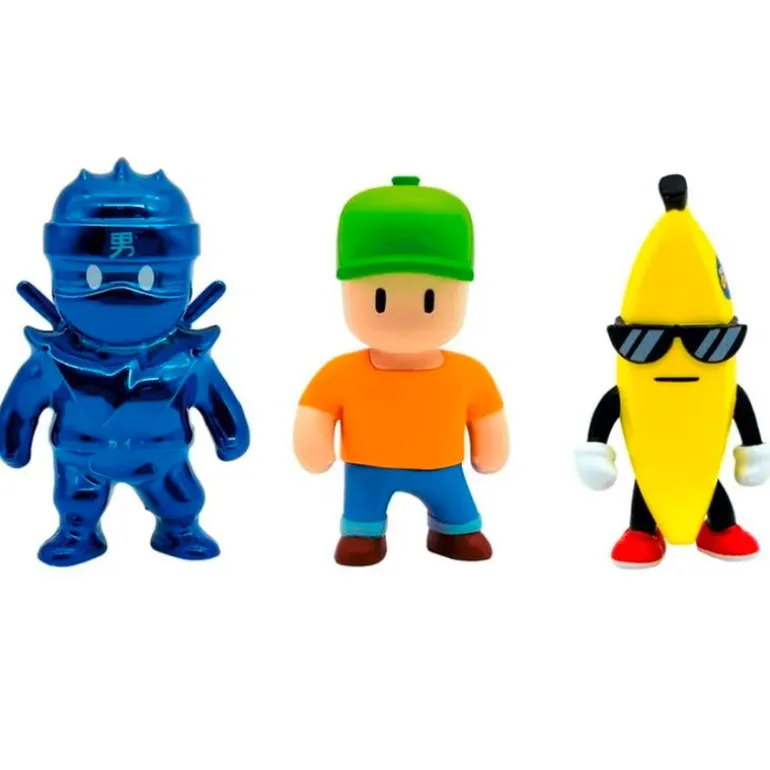 Stumble Guys Pack Monster Flex 3 Figuras