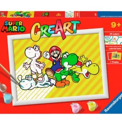Super Mario CreArt Pintar x Números
