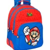 Super Mario Mochila Escolar Doble Adaptable