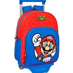 Super Mario Mochila Escolar Carro