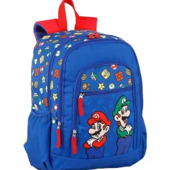 Super Mario Mochila Escolar 40 cm Adaptable Carro