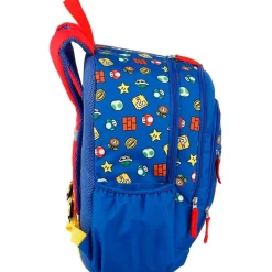Super Mario Mochila Escolar 40 cm Adaptable Carro