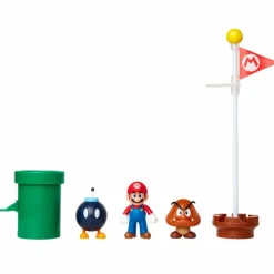 Super Mario Set de Figuras Acorn Plains