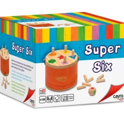 Super Six Juego Madera