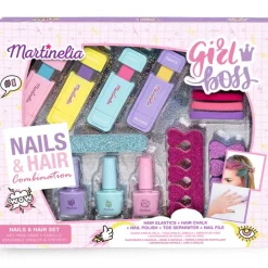 Supergirl Estuche de Uñas y Peinado