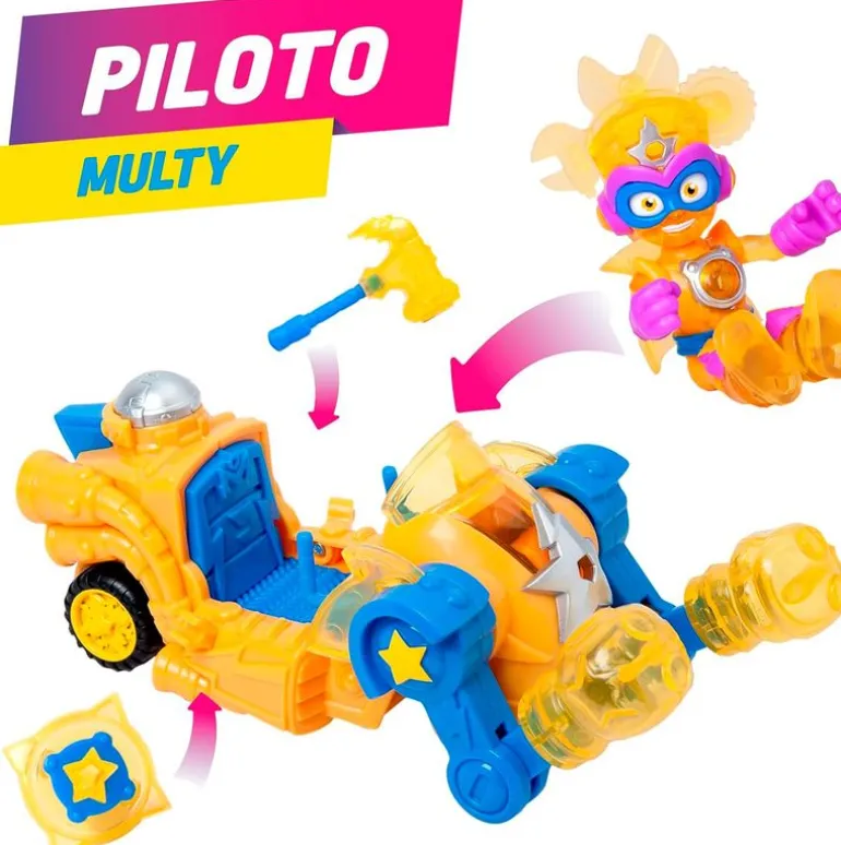 Superthings Kazoom Power Vehículo Combate Multy