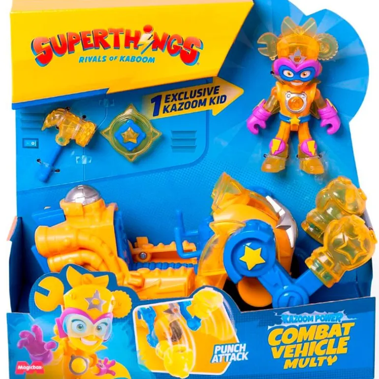 Superthings Kazoom Power Vehículo Combate Multy